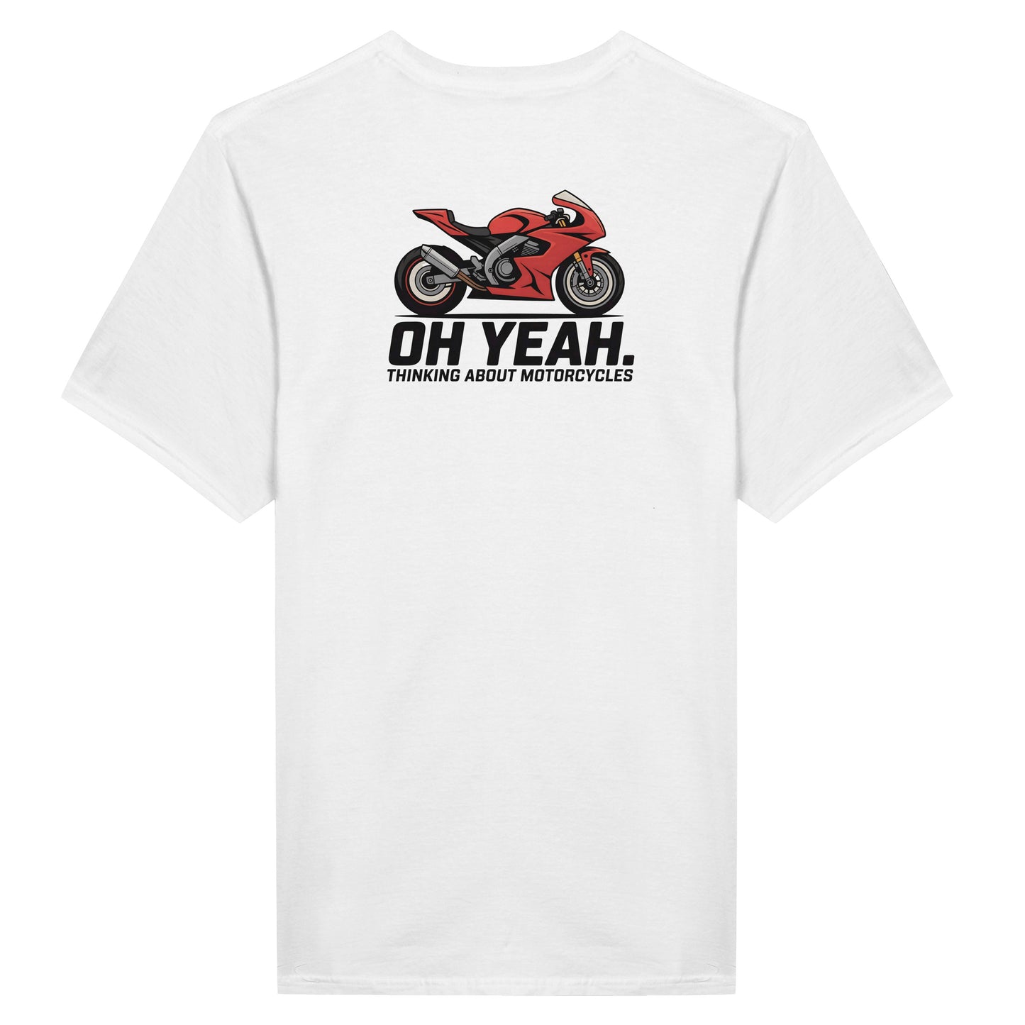 Thinking about motorcycles tshirt