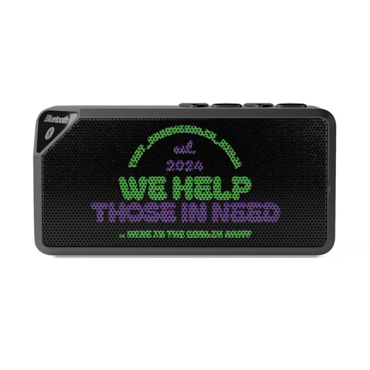 Goblin Army Green & Purple ‘Jabba’ Graphic Bluetooth Portable Speaker
