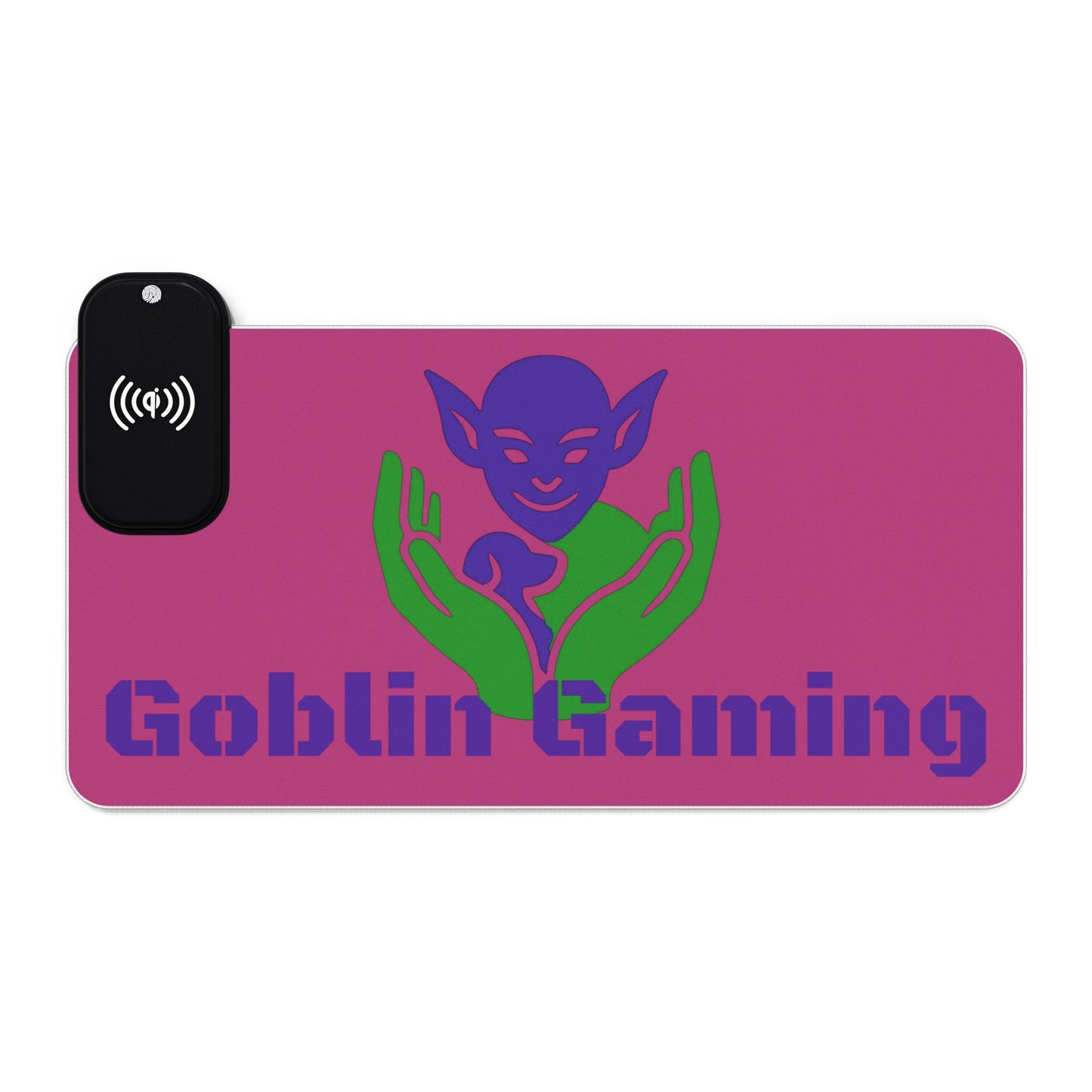 Goblin Gaming LED Gaming Mouse Pad with Wireless Charging