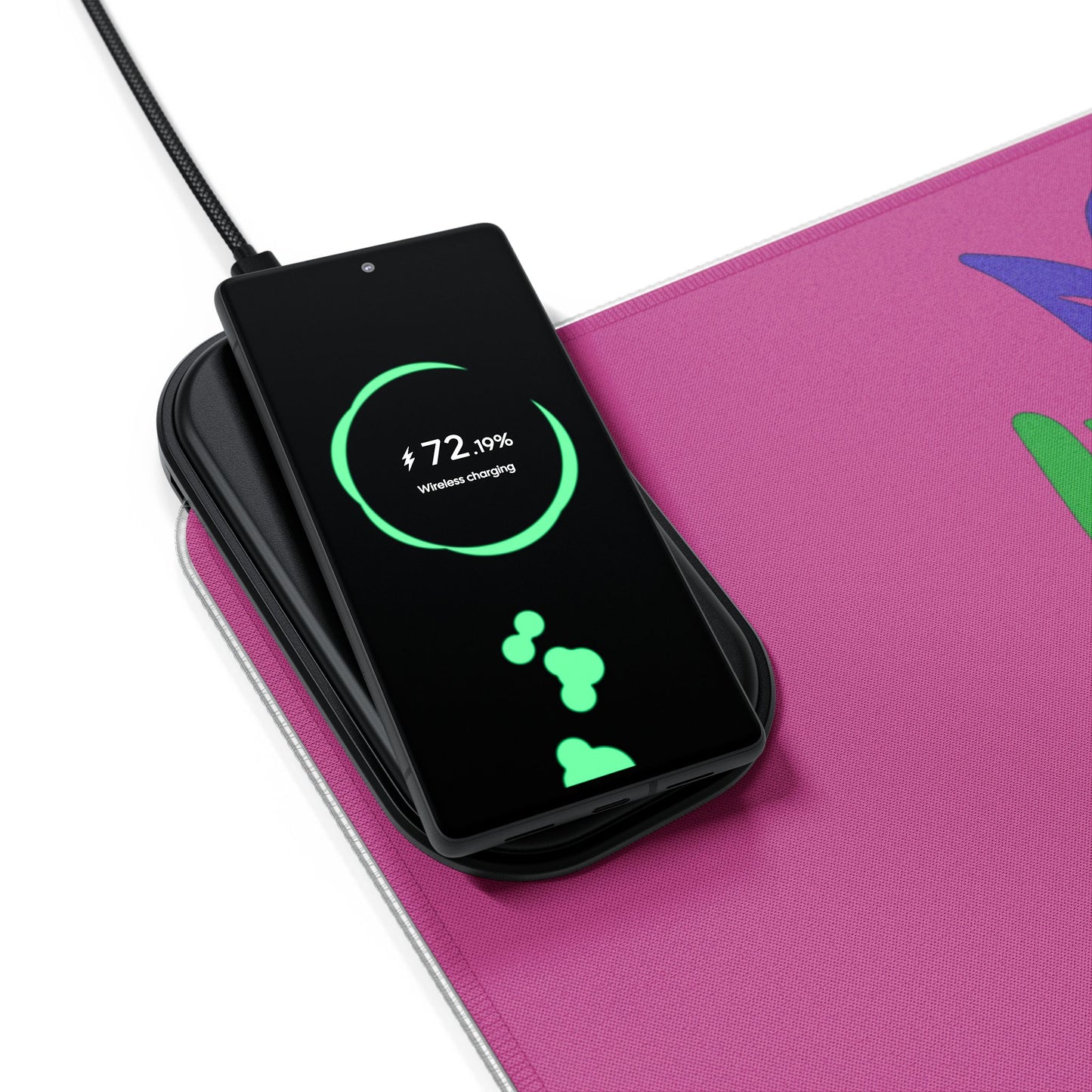 Goblin Gaming LED Gaming Mouse Pad with Wireless Charging