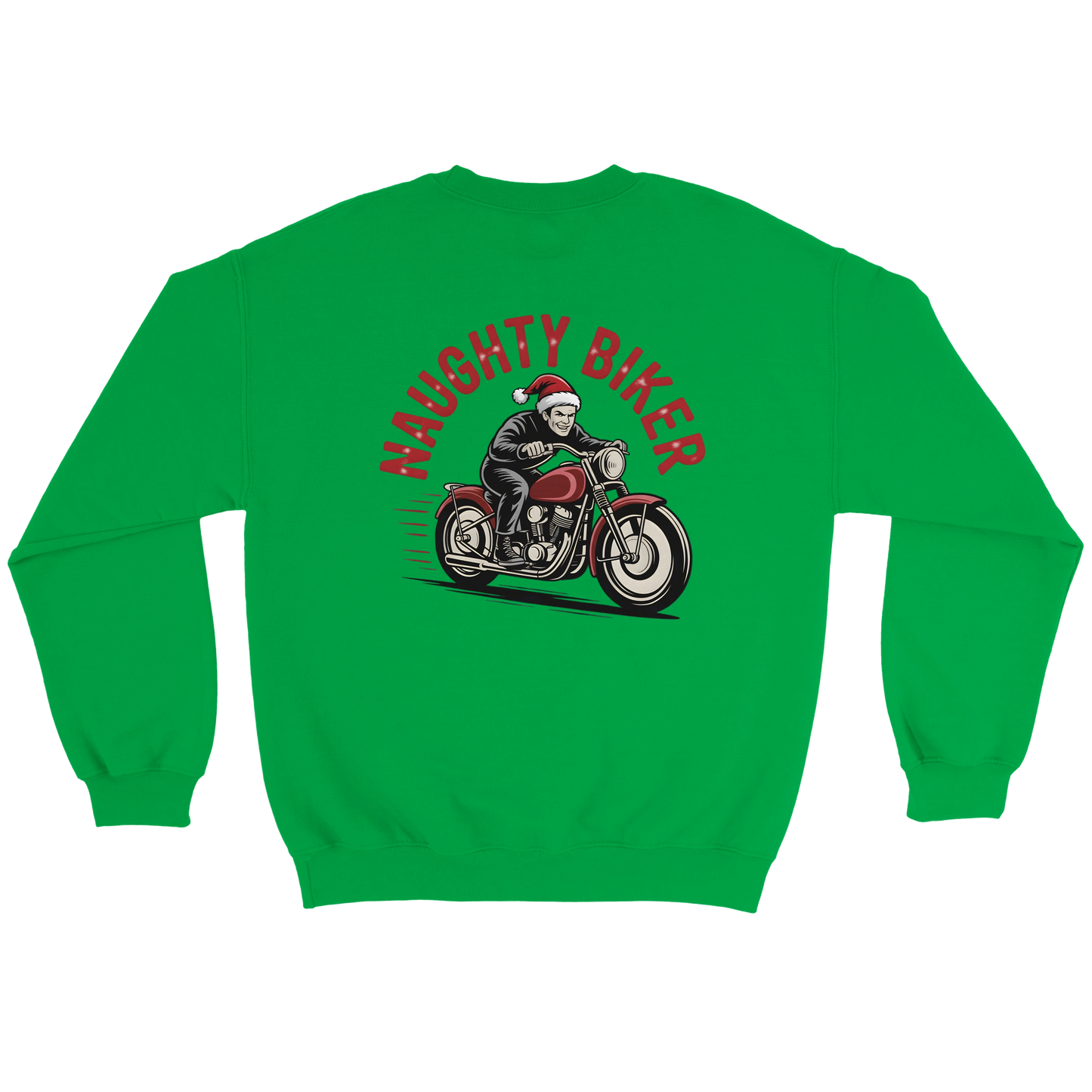 Naughty/Nice Biker Crewneck Sweatshirt