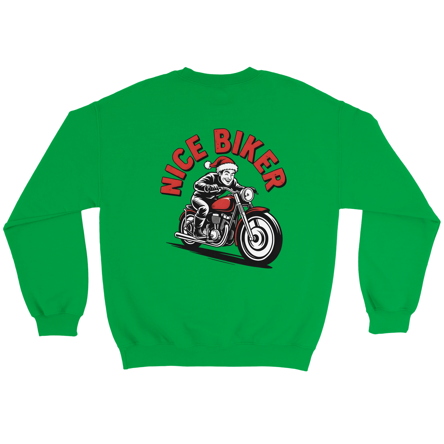 Naughty/Nice Biker Crewneck Sweatshirt