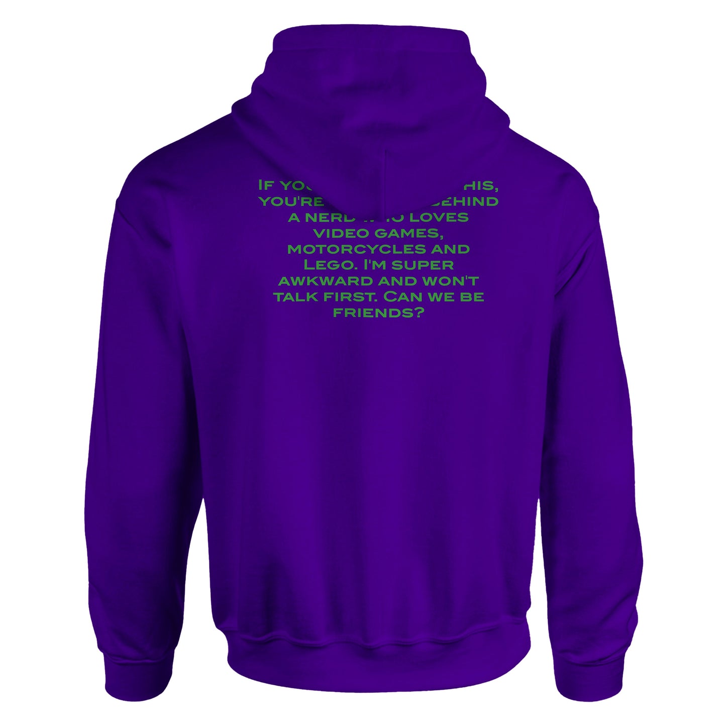 Nerdy can we be friends hoodie
